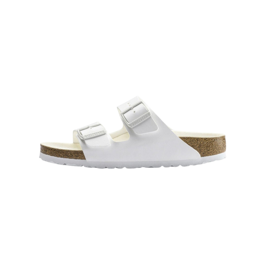 Birkenstock Unisex Arizona Birko-Flor Sandals - Triple White