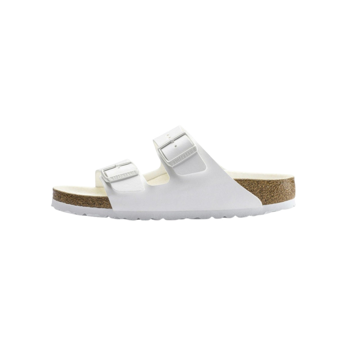 Birkenstock Unisex Arizona Birko-Flor Sandals - Triple White