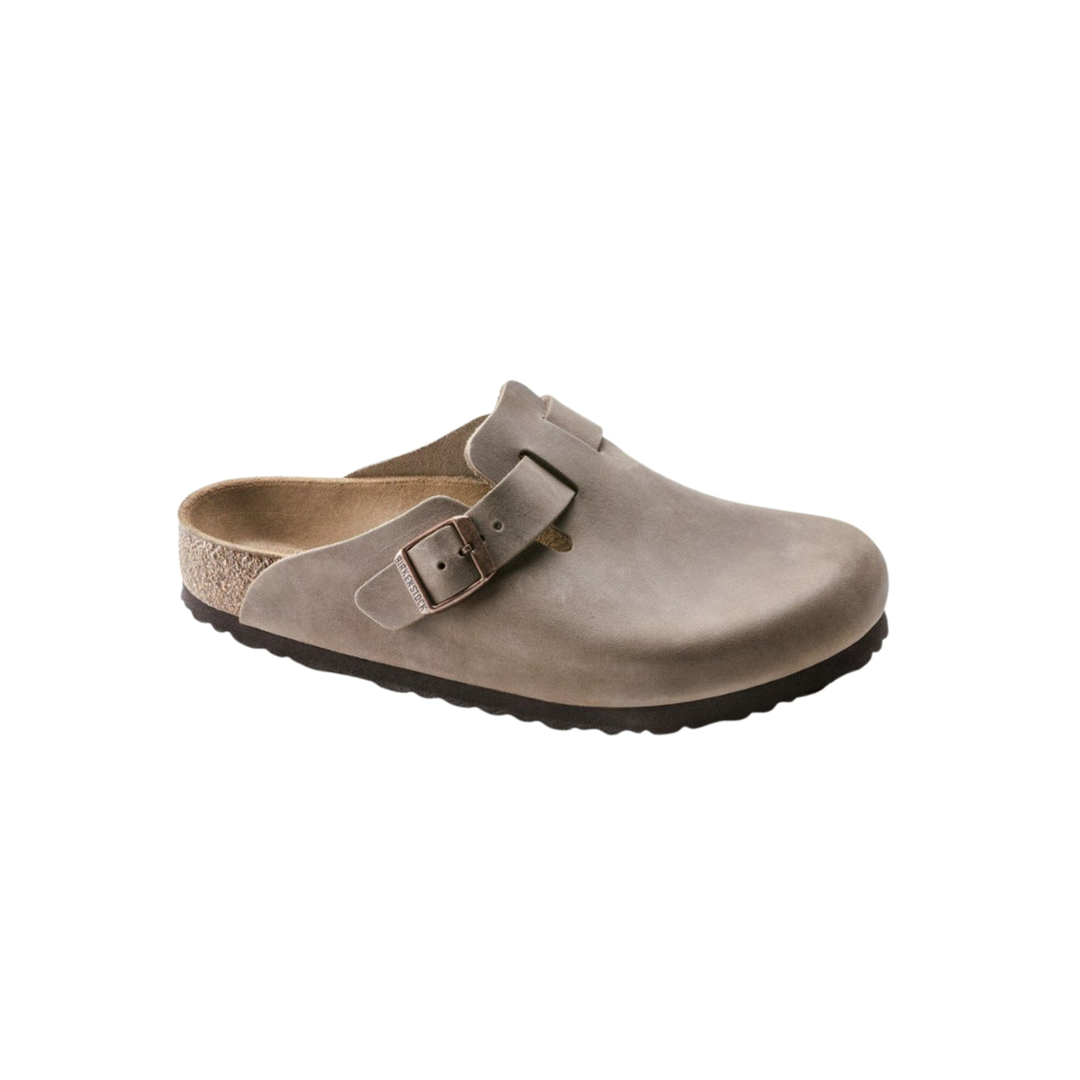 Birkenstock Boston BS Oiled Leather Sandals - Tabacco Brown