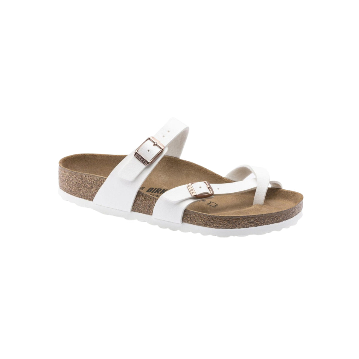 Birkenstock Women's Mayari Graceful White Flat Sandal