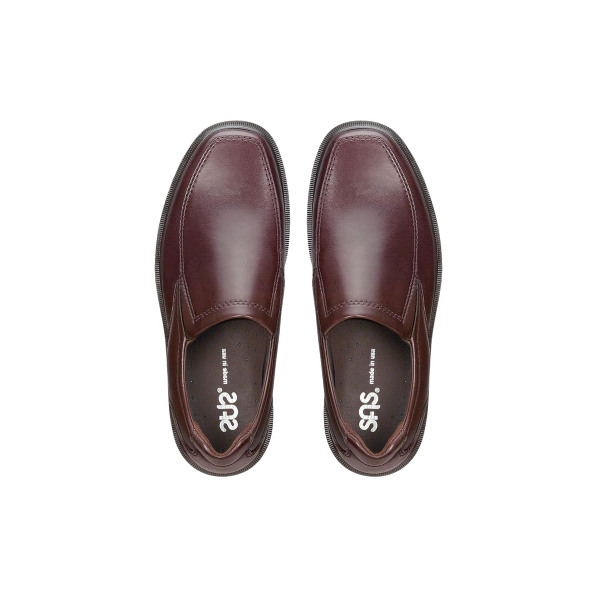 SAS Men's Diplomat Slip-On Comfort Loafer - Brown