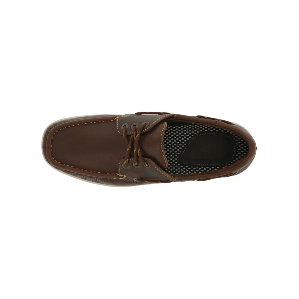 SAS Men's Decksider Hand-Sewn Leather Boat Shoe – New Briar