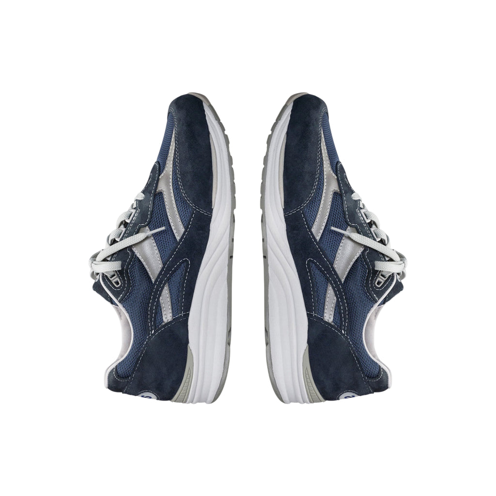 SAS Men's Journey Mesh Athletic Performance Walking Shoe – Blue