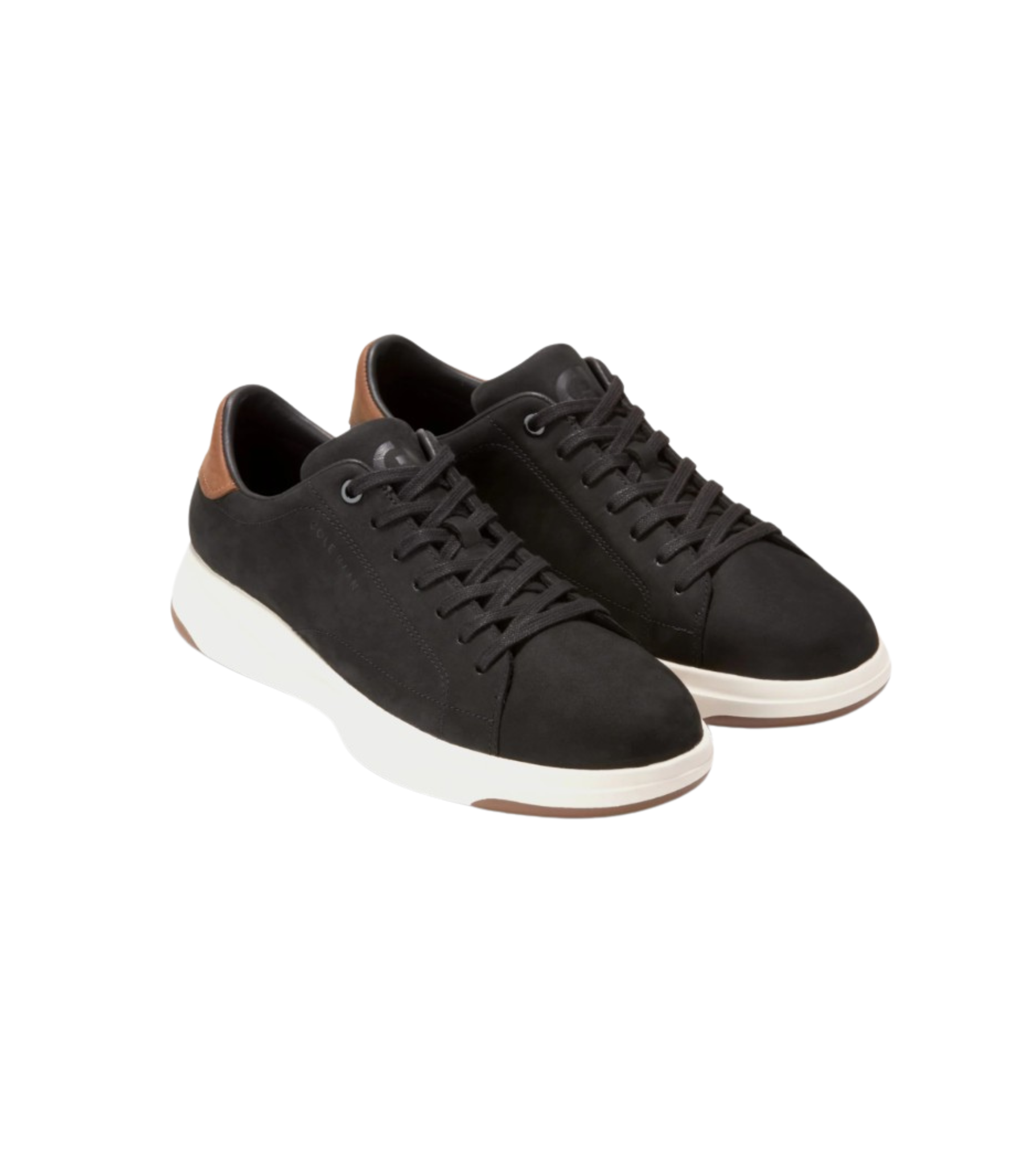 Cole Haan Men's GrandPrø Tennis 2.0 Sneakers - Black/British Tan/Ivory