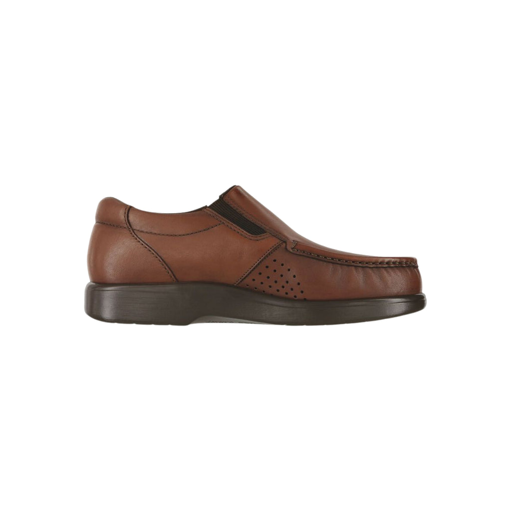 SAS Men’s Side Gore Slip-On Dress Shoes – Antique Tan
