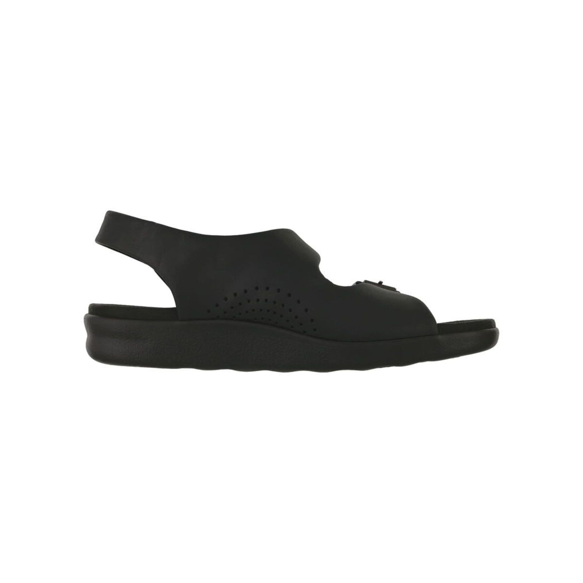 SAS Men's Bravo Leather Adjustable Heel Strap Sandal – Black Bear