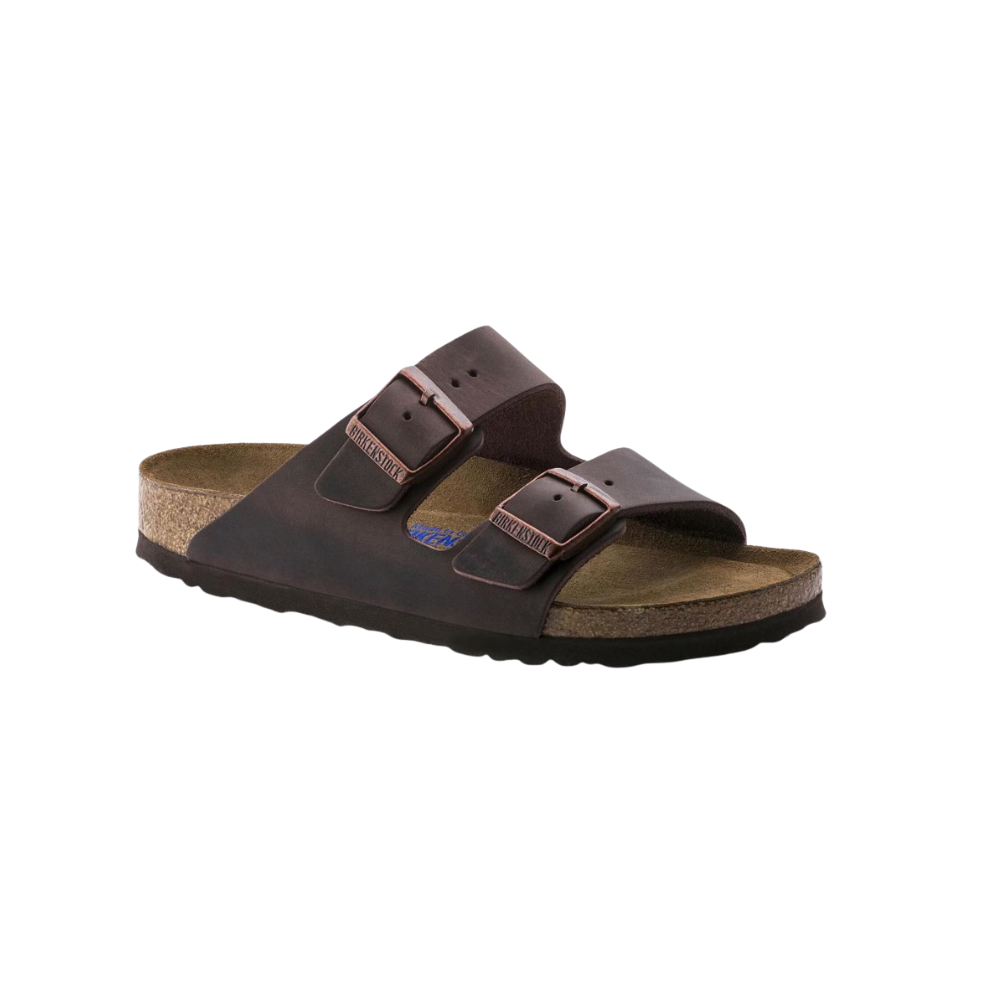Birkenstock Arizona Soft Footbed – Habana Oiled Leather Sandals