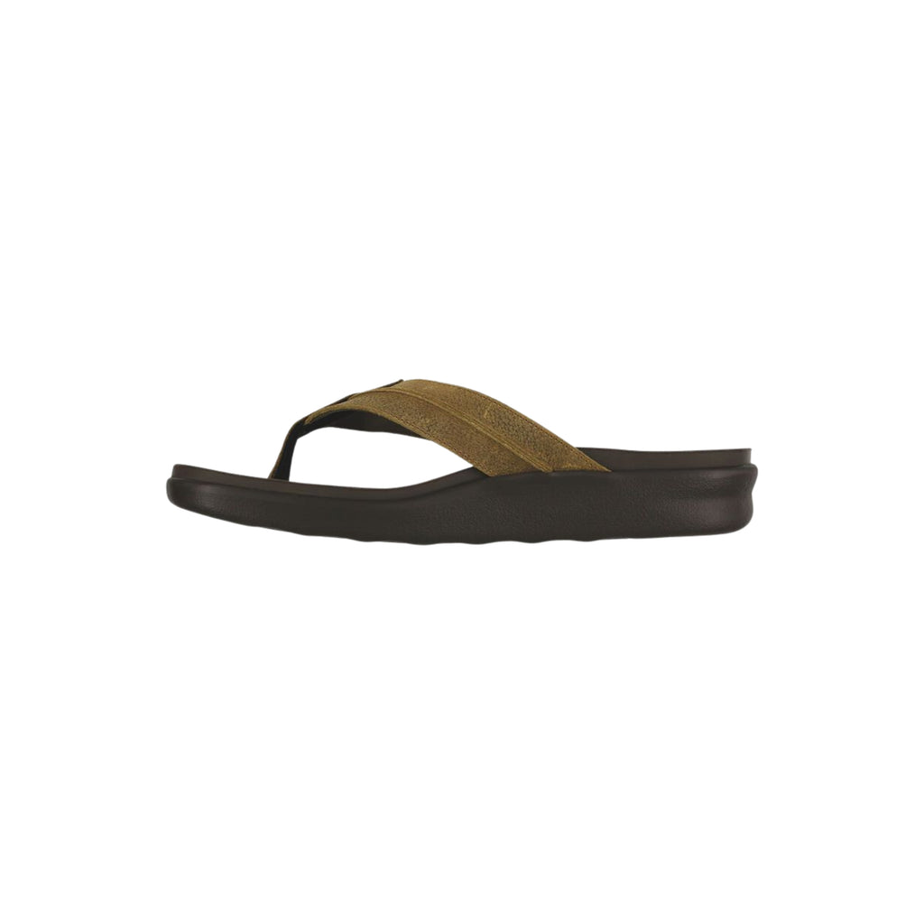 SAS Men's Escape Leather Flip-Flop Comfort Sandal - Stampede