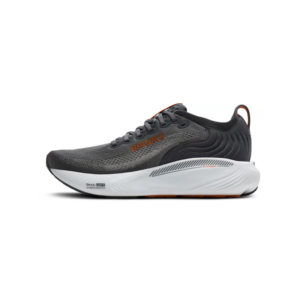 Brooks Men's Adrenaline GTS 25 Running Shoes - Turbulence / Bombay Brown / Grey