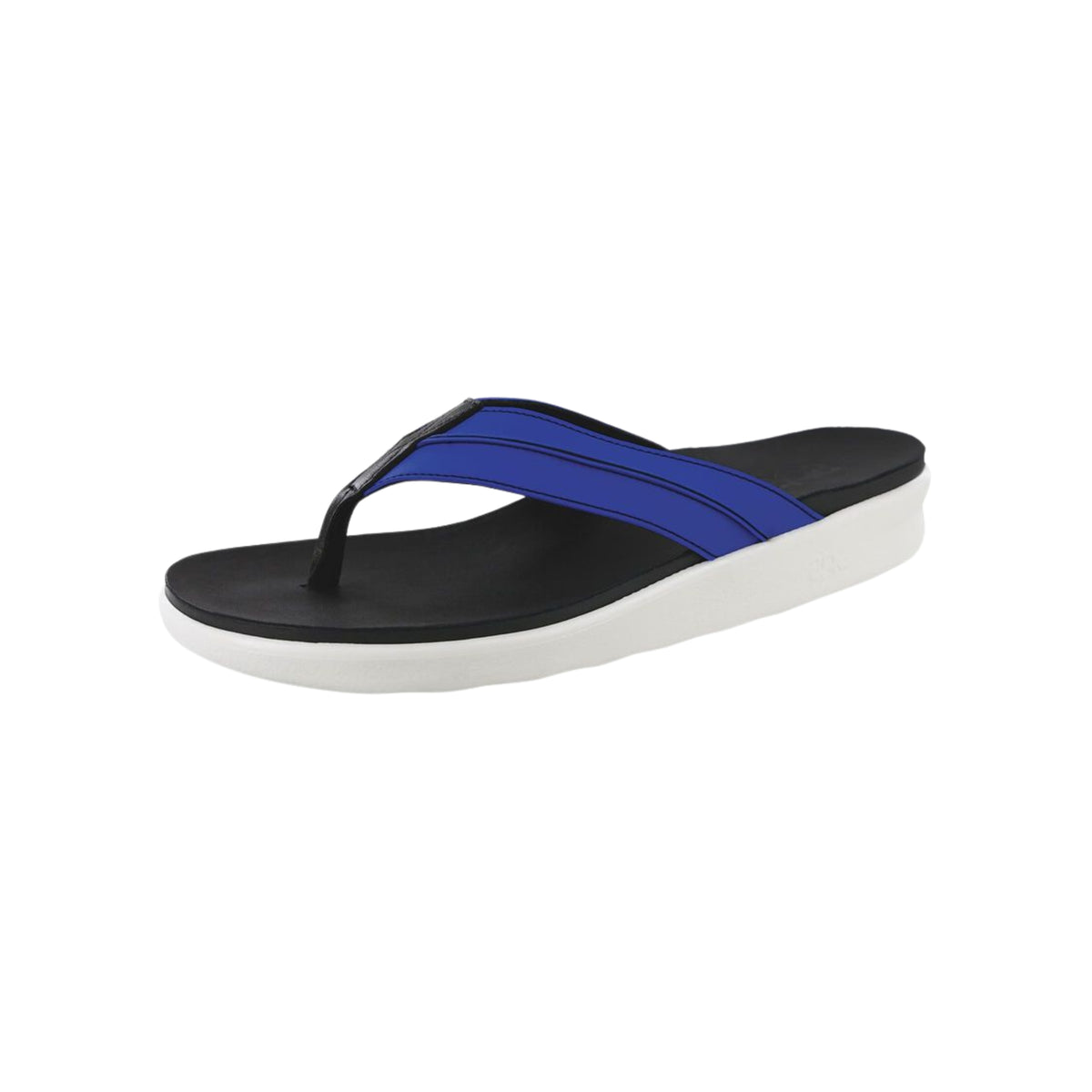 SAS Men's Escape Leather Flip-Flop Comfort Sandal - Cobalt