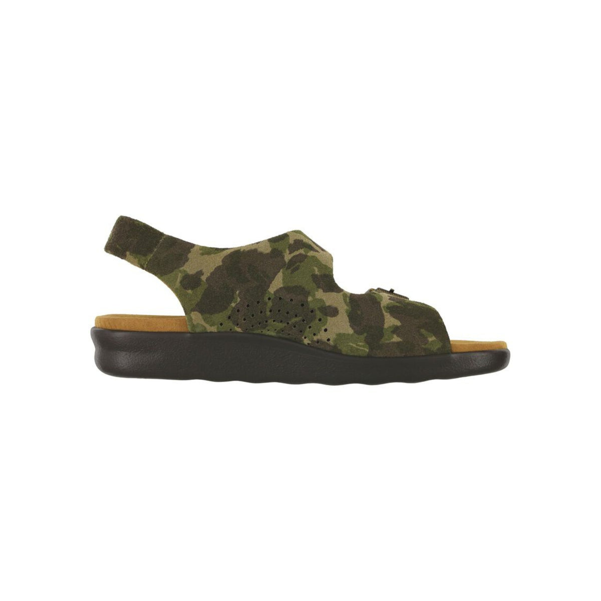 SAS Men's Bravo Leather Adjustable Comfort Sandal – Camo