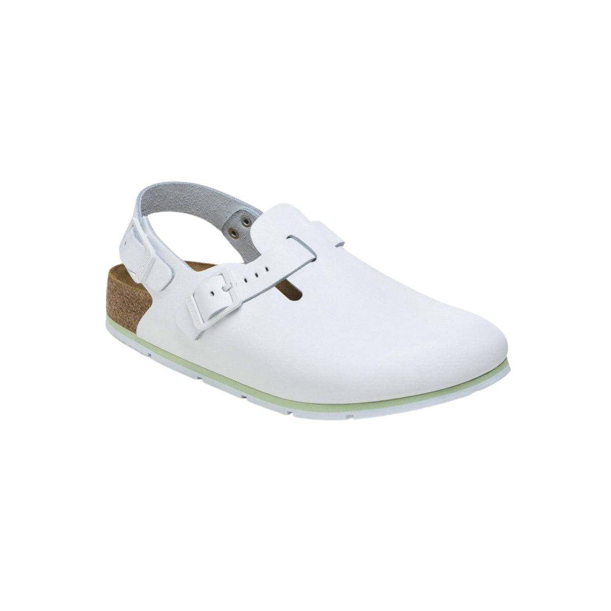 Birkenstock Tokio Pro White Leather Unisex Clog