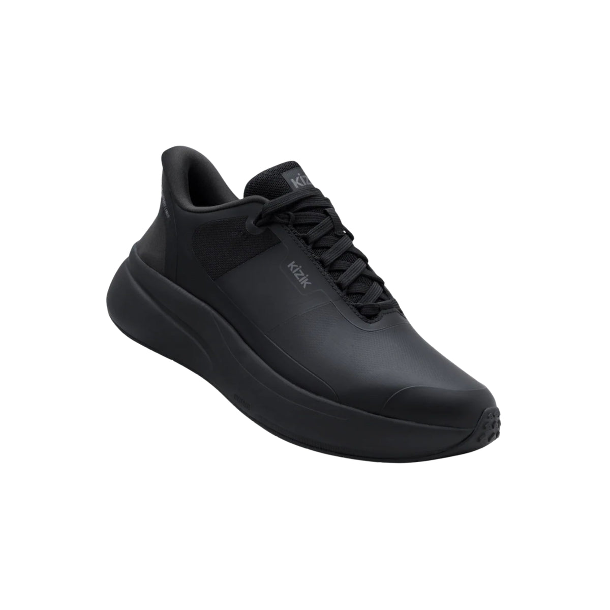 Kizik Men’s Freedom Pro SR Hands-Free Slip-Resistant Sneakers – Blackout