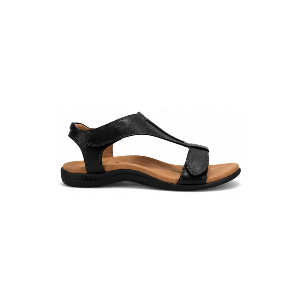 Taos Women's The Show Leather Sandal - Black