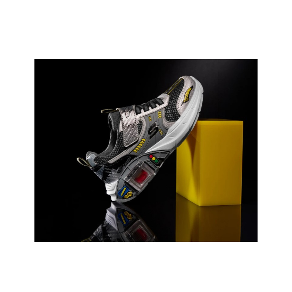Skechers Boys' Garage Interactive Sneakers - Silver / Black
