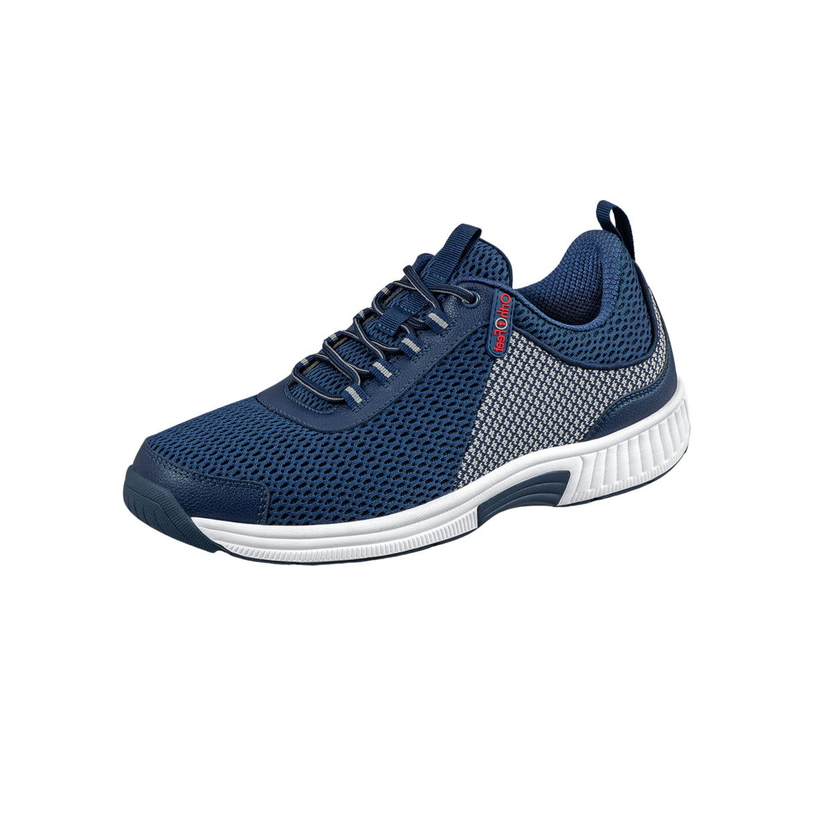 Orthofeet Edgewater Men's Orthopedic Walking Shoes - Blue