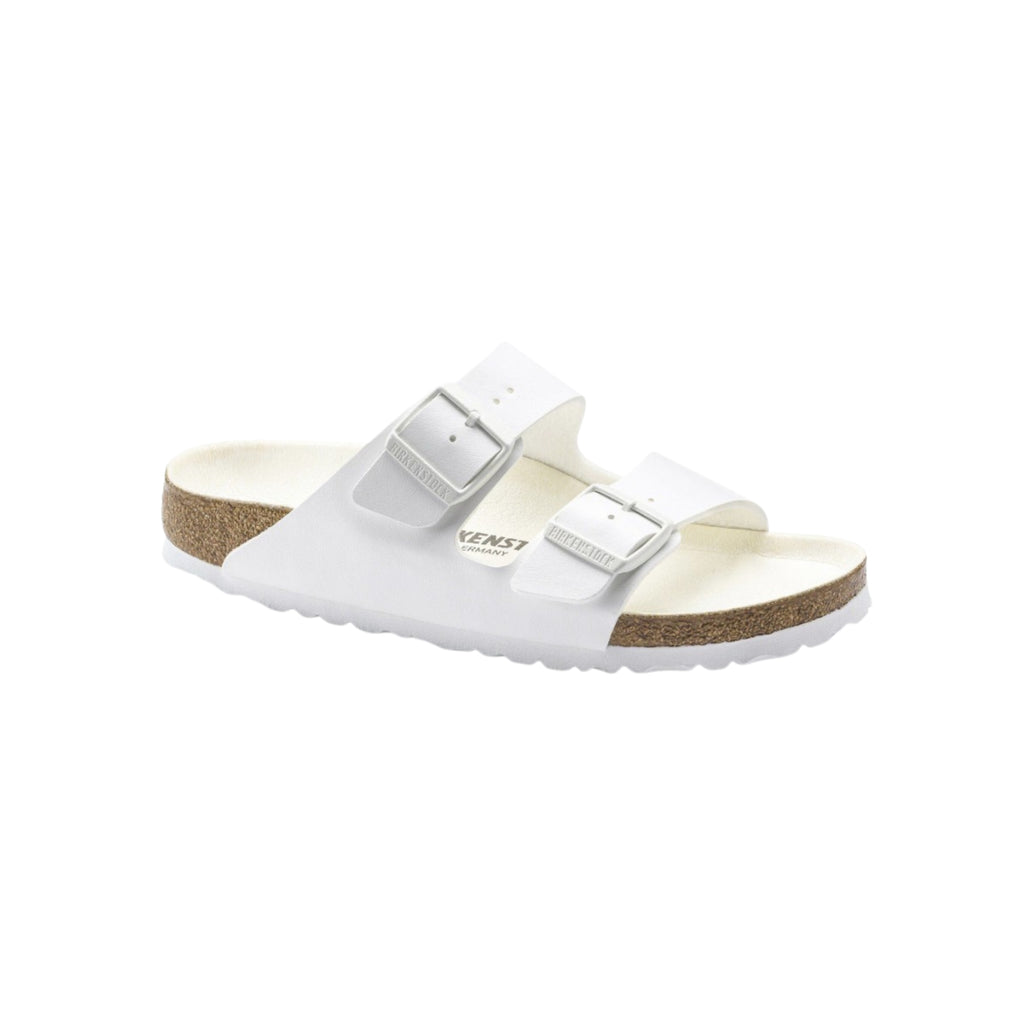 Birkenstock Unisex Arizona Birko-Flor Sandals - Triple White