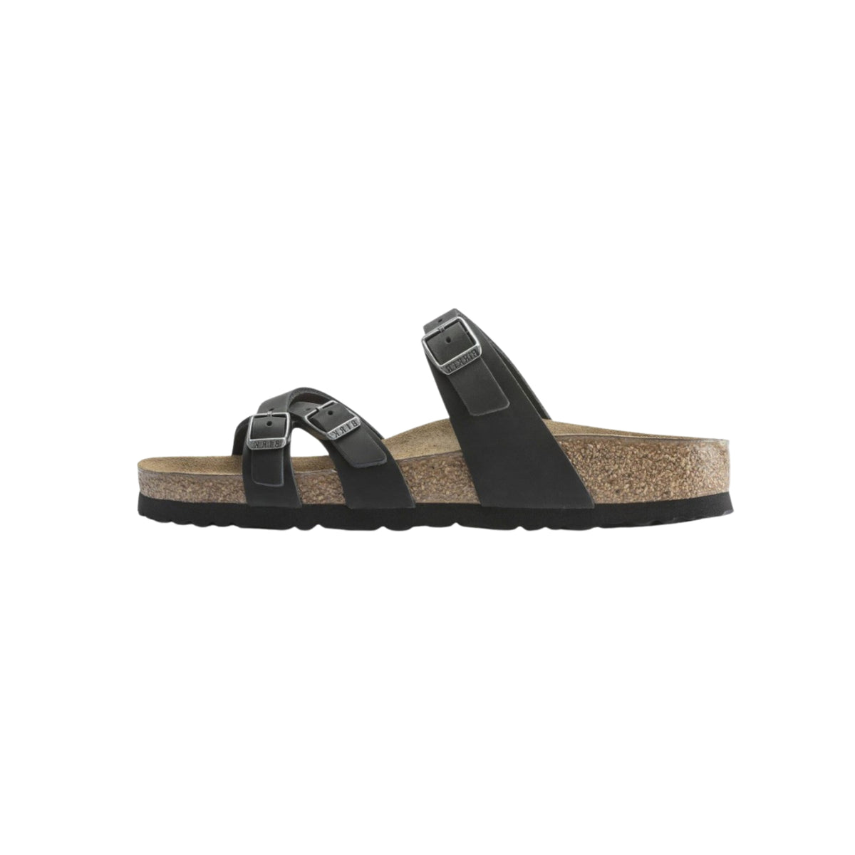 Birkenstock Women's Franca Oiled Leather Sandals – Black