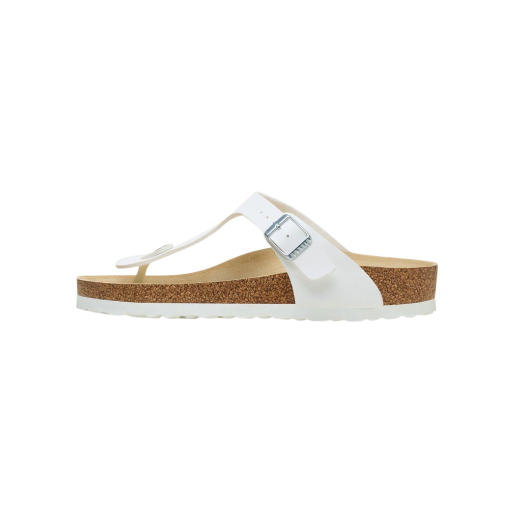Birkenstock Gizeh Birko-Flor - White Unisex Sandal