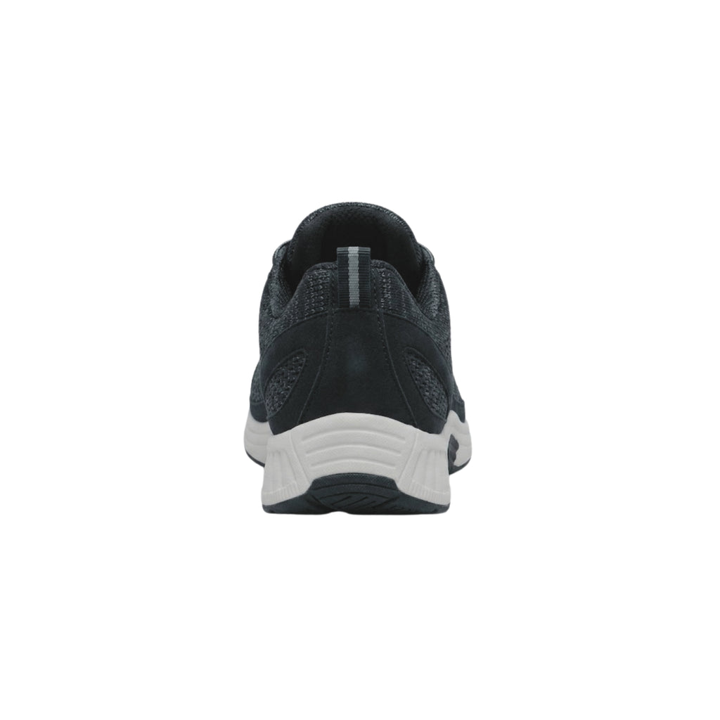 Orthofeet Men’s Lava Stretchable Orthopedic Athletic Shoes – Black