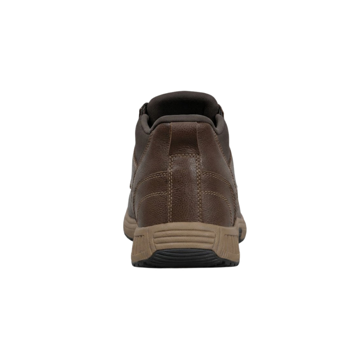 Orthofeet Men's Verno Hands-Free Slip-Resistant Leather Boot – Brown