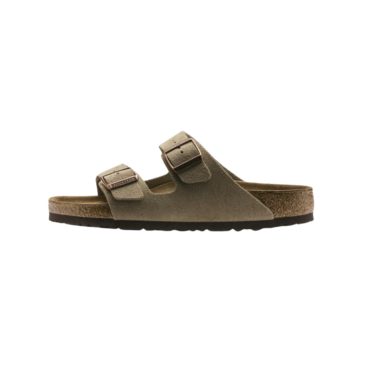 Birkenstock Arizona Soft Footbed Suede Unisex Sandal - Taupe