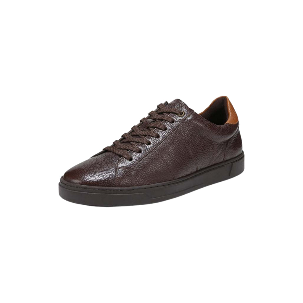 Vionic Men's Lucas II Lace Up - Chocolate Brown Leather Shoes