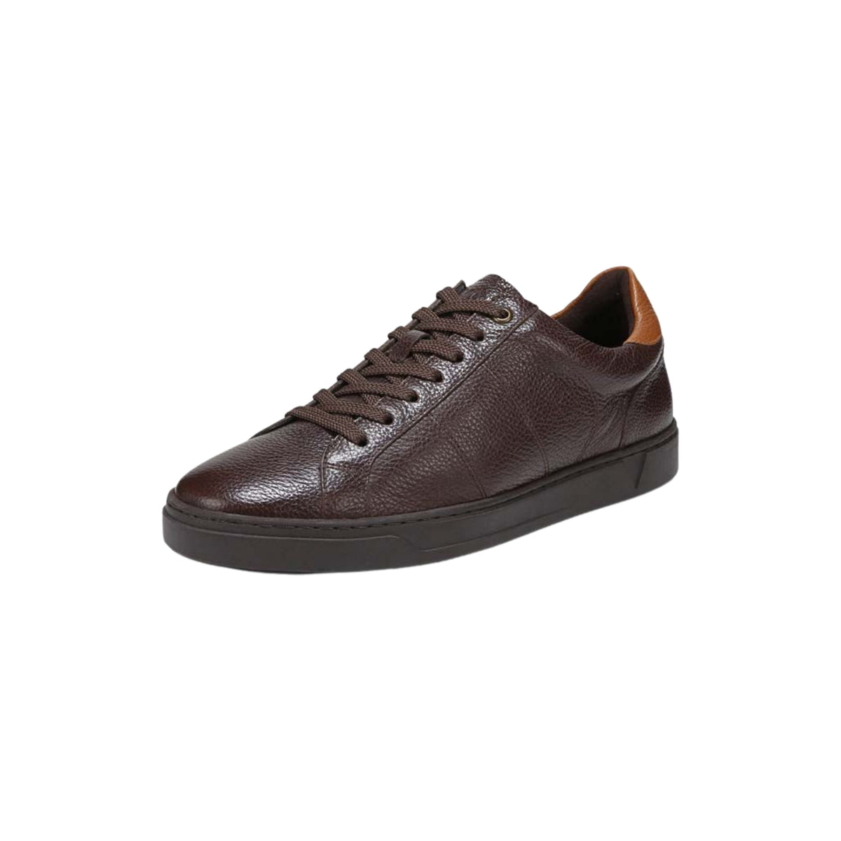Vionic Men's Lucas II Lace Up - Chocolate Brown Leather Shoes
