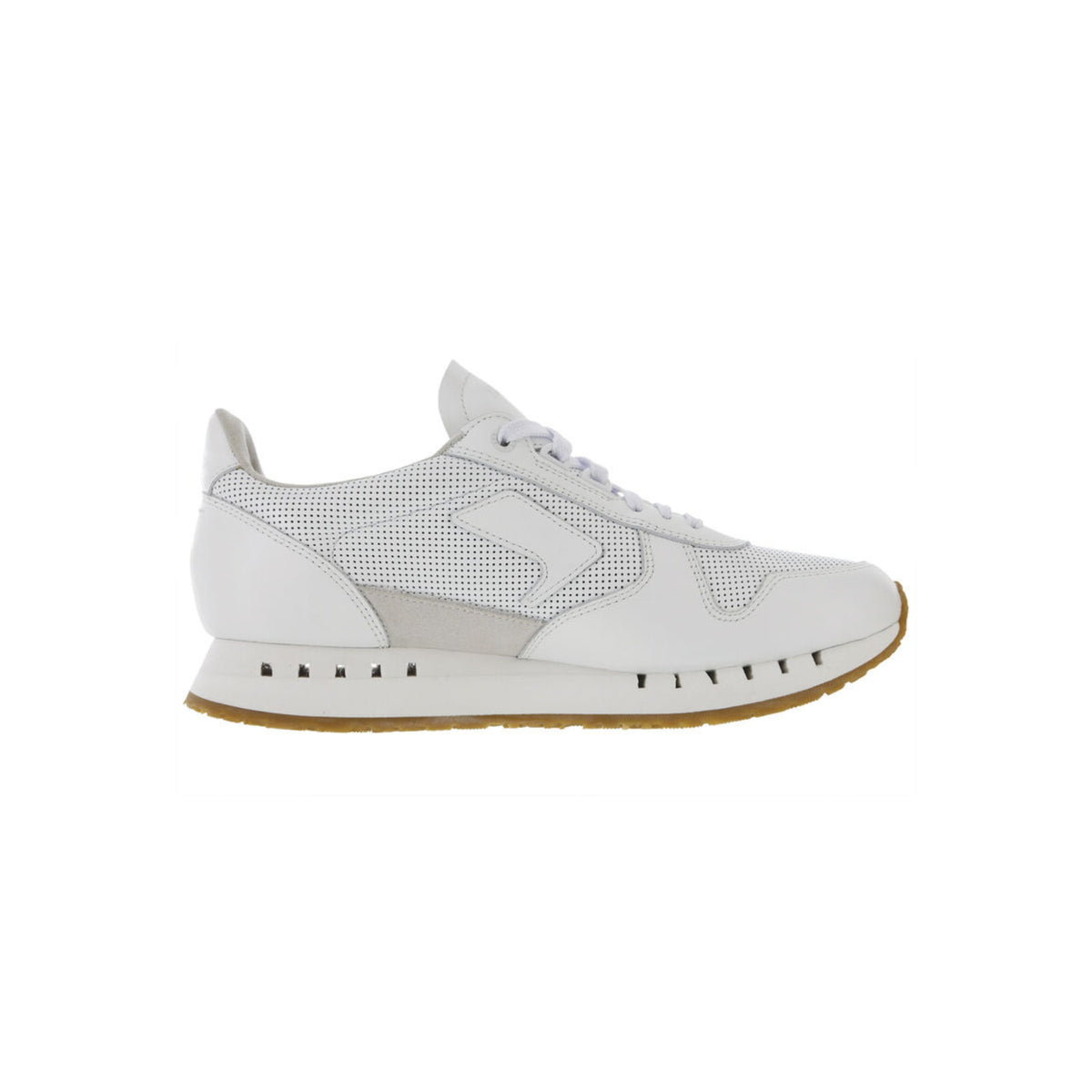 SAS Men's 7eventy6ix-Y Leather Lace-Up Sneaker – Blanc
