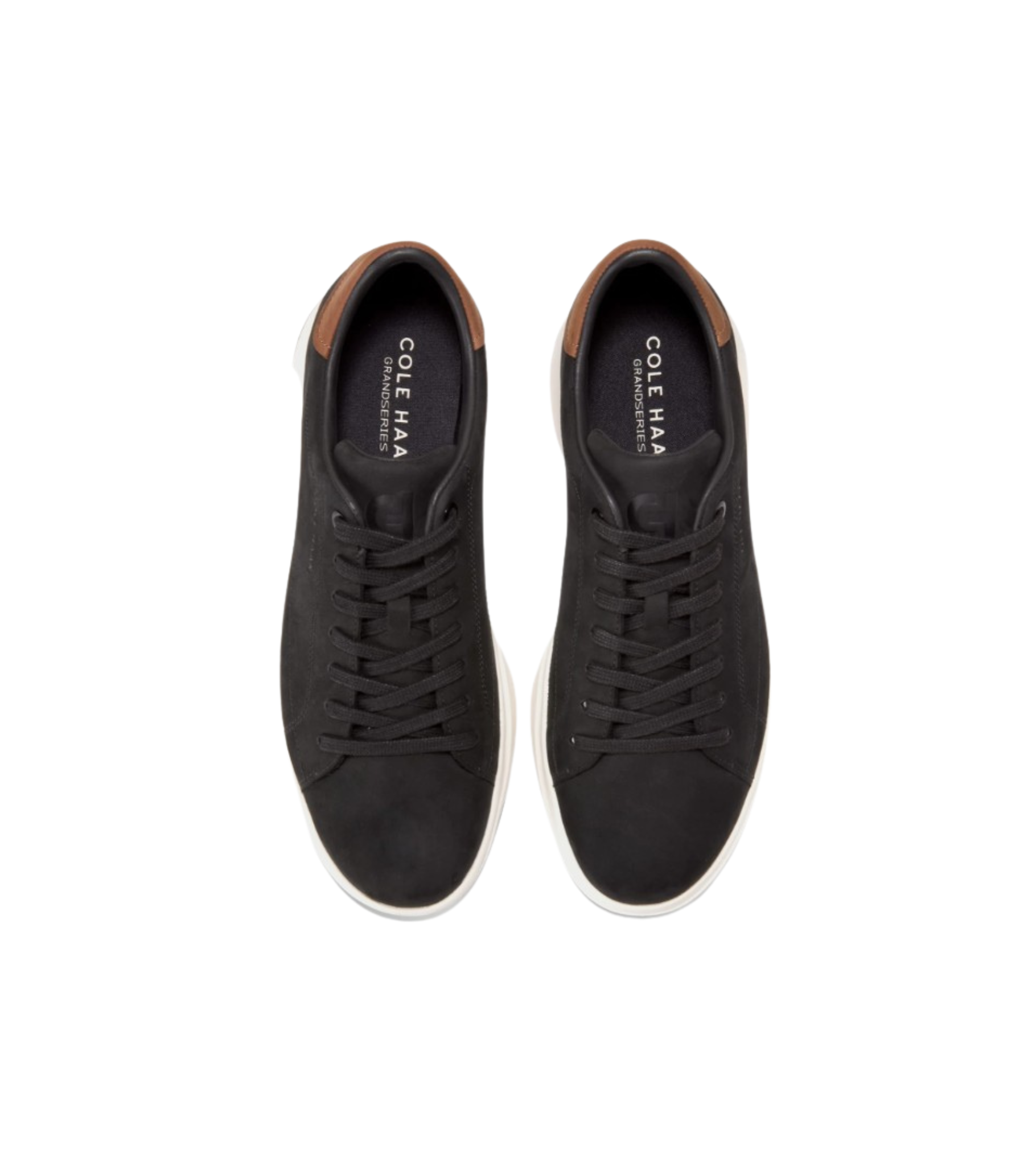Cole Haan Men's GrandPrø Tennis 2.0 Sneakers - Black/British Tan/Ivory