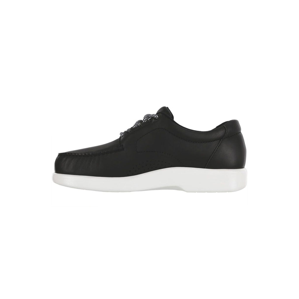 SAS Men's Bout Time LT Leather Comfort Shoe – Matte Black