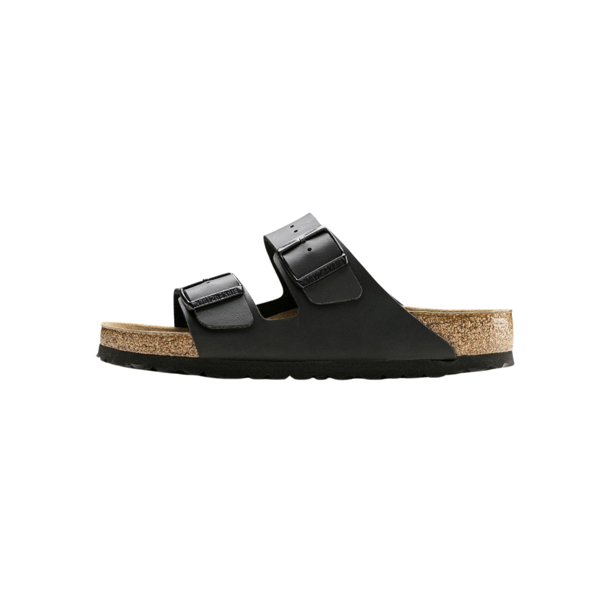 Birkenstock Arizona Birko-Flor - Black Leather Unisex Sandal Soft Footbed