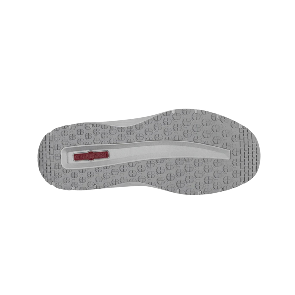 Orthofeet Tilos Men’s Hands-Free Plantar Fasciitis Sneakers – Gray/Gray