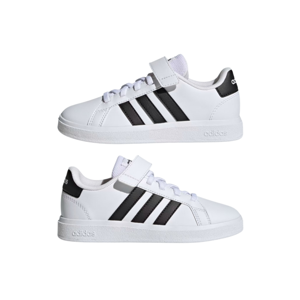 Adidas Kids Grand Court 2.0 EL K - Core Black / Cloud White