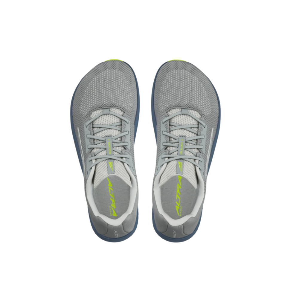 Altra Men's Escalante 4 Road Running Shoe - Gray/Lime