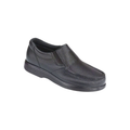 SAS Men's Side Gore - Leather Loafer - Black