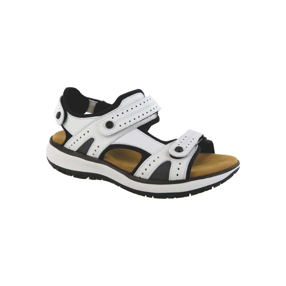 SAS Women's Embark Slide - Leather Sandal - Domino