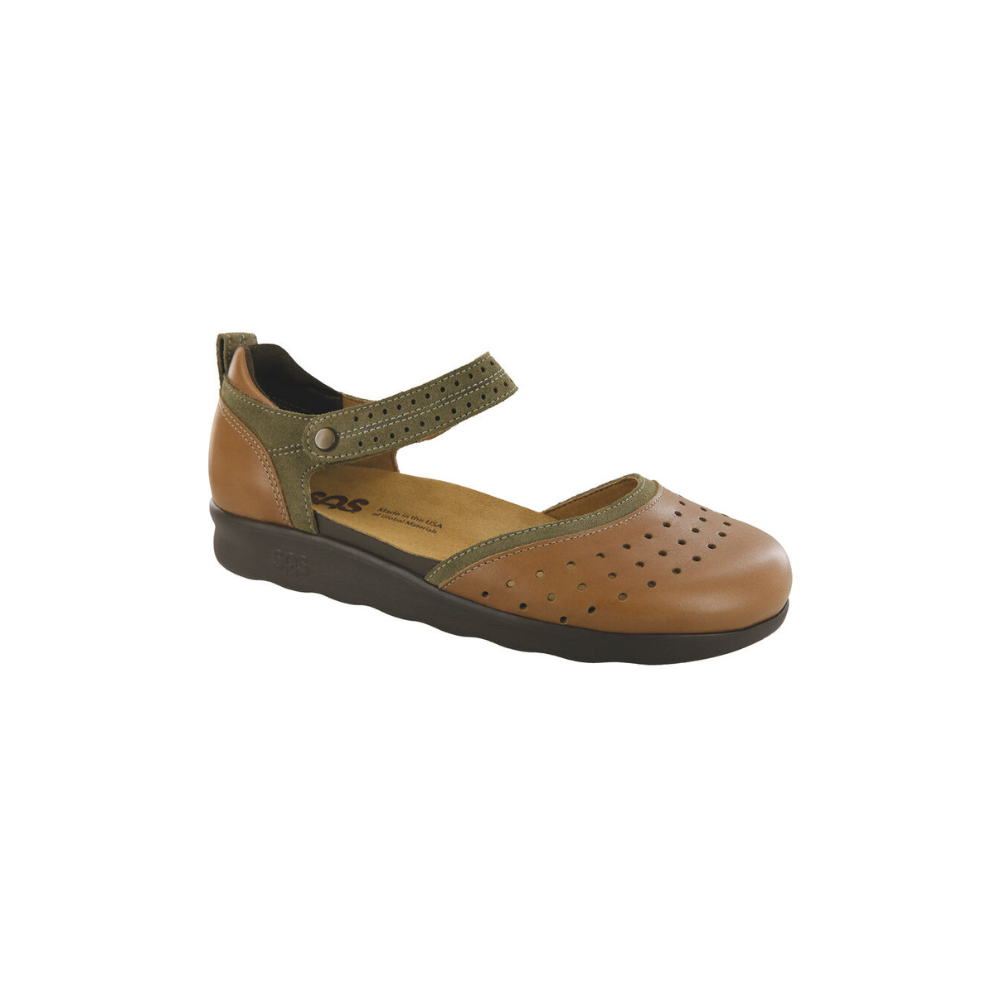 SAS Women's Eden - Leather Mary Jane Sandal - Desert Sage