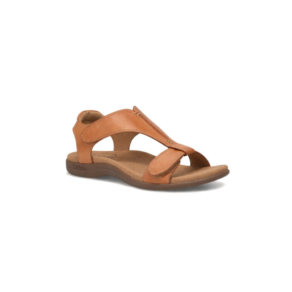 Taōs Women's The Show Leather Sandal - Caramel