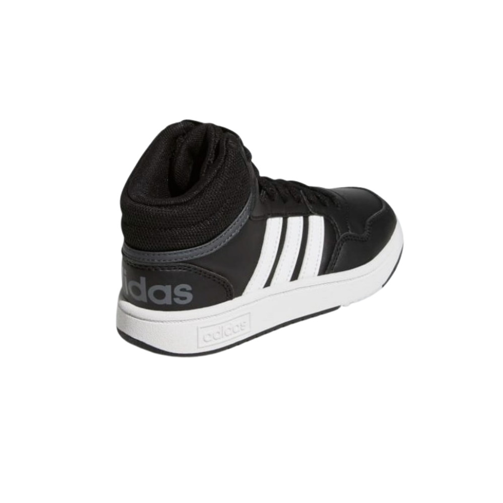 Adidas Kids Hoops Mid 3.0 K - Core Black / Cloud White - GW0402
