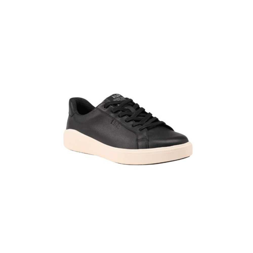 Kizik Women's Vegas 2 Hands Free Leather Sneakers - Black/Pristine