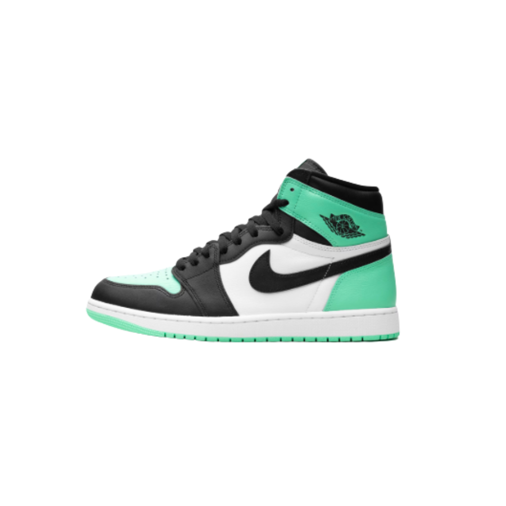 Nike Air Jordan 1 Retro High OG Men's | White/Black - Green Glow DZ5485 130