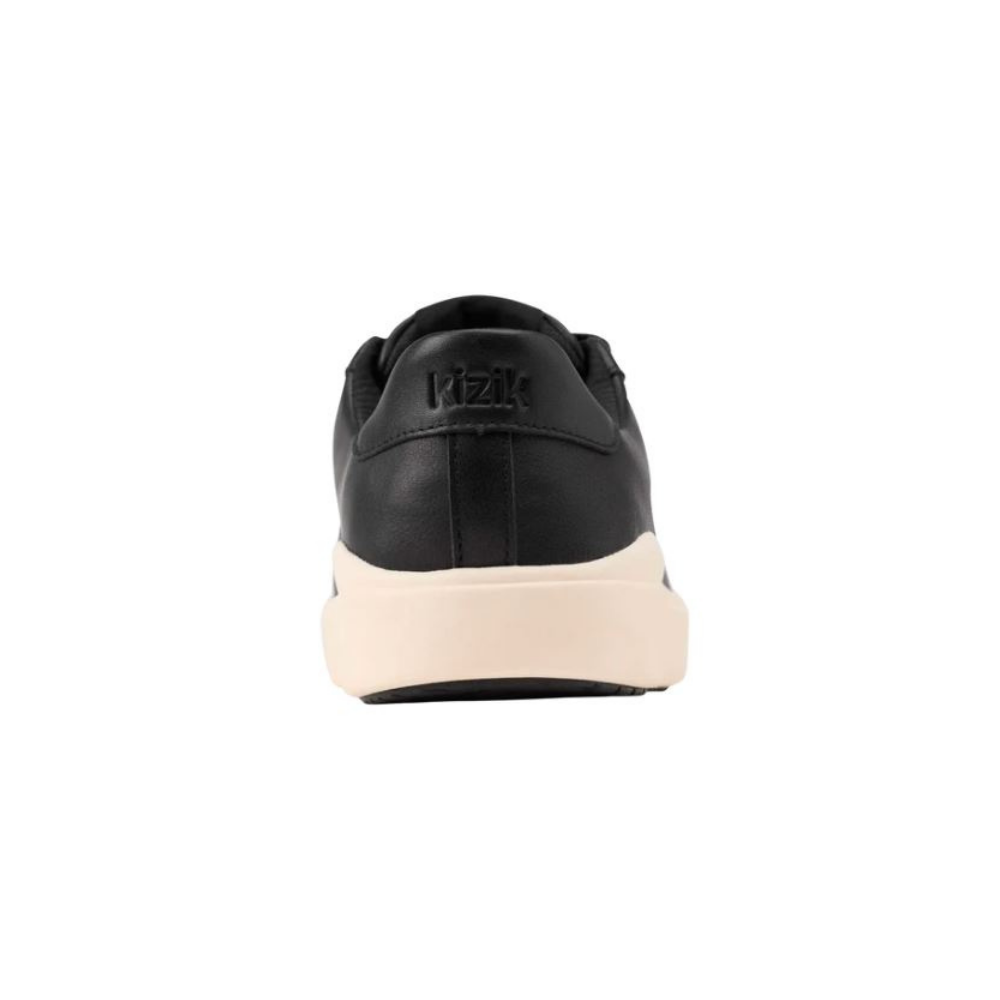 Kizik Women's Vegas 2 Hands Free Leather Sneakers - Black/Pristine