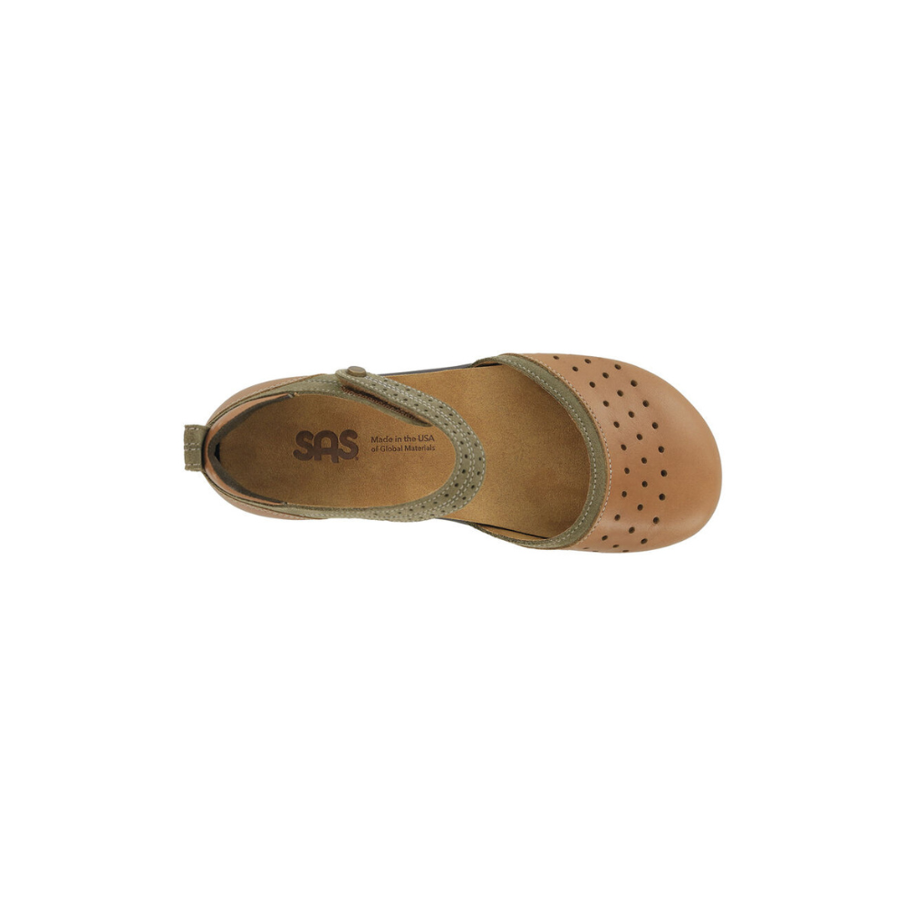 SAS Women's Eden - Leather Mary Jane Sandal - Desert Sage