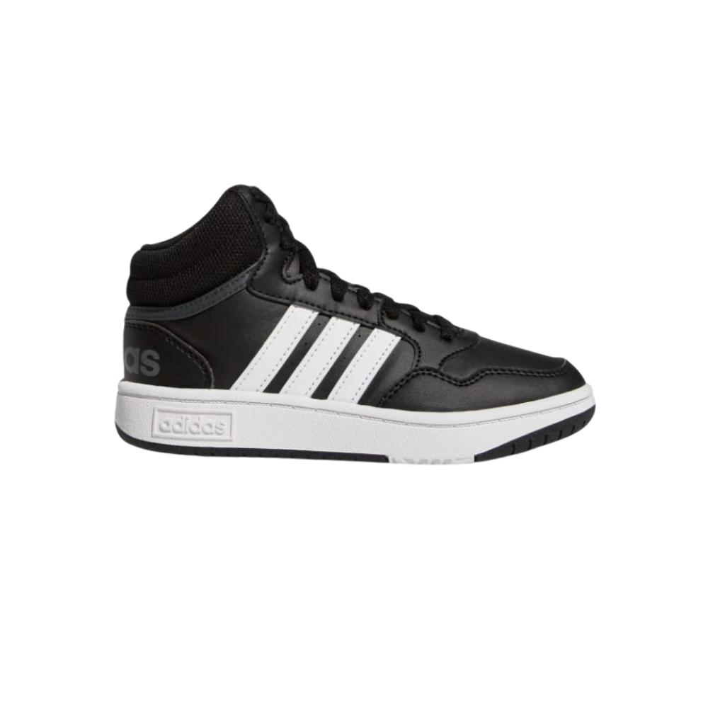Adidas Kids Hoops Mid 3.0 K - Core Black / Cloud White - GW0402