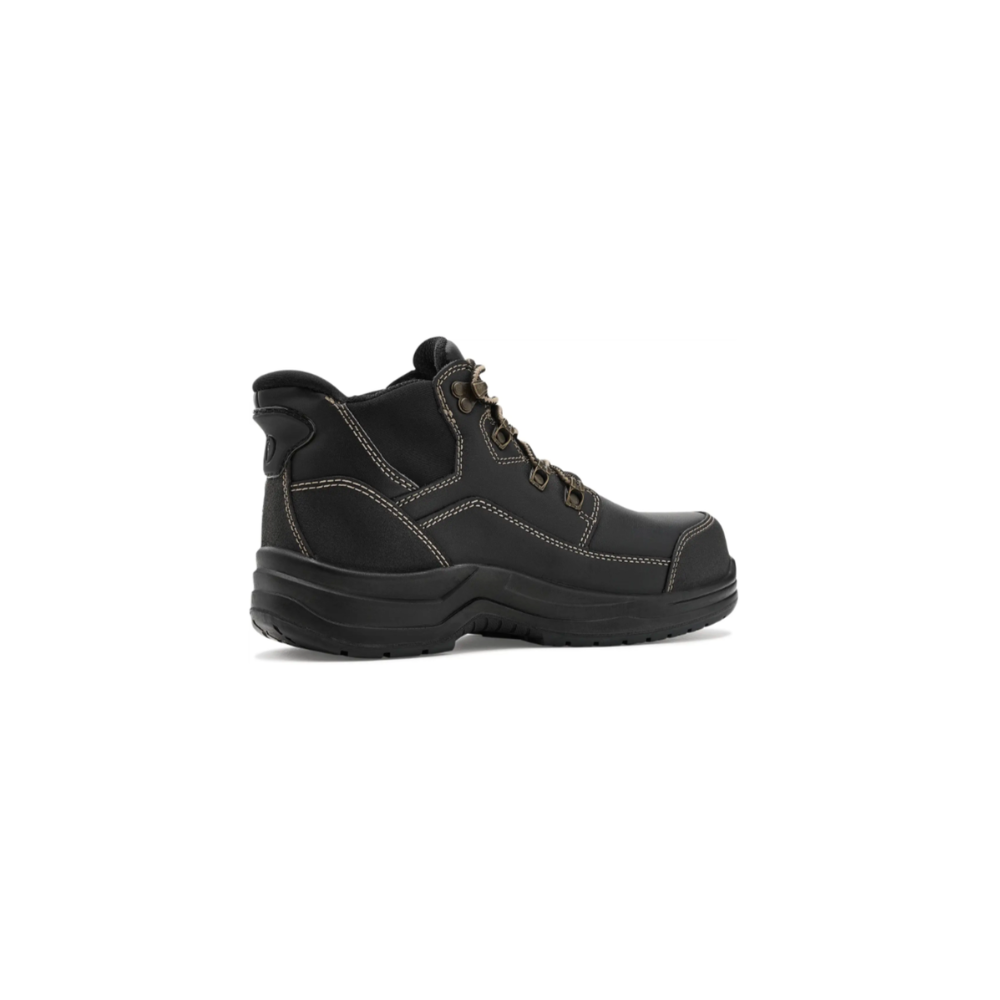 OrthoFeet Women's Quartz Slip-Resistant Work Boot - Black