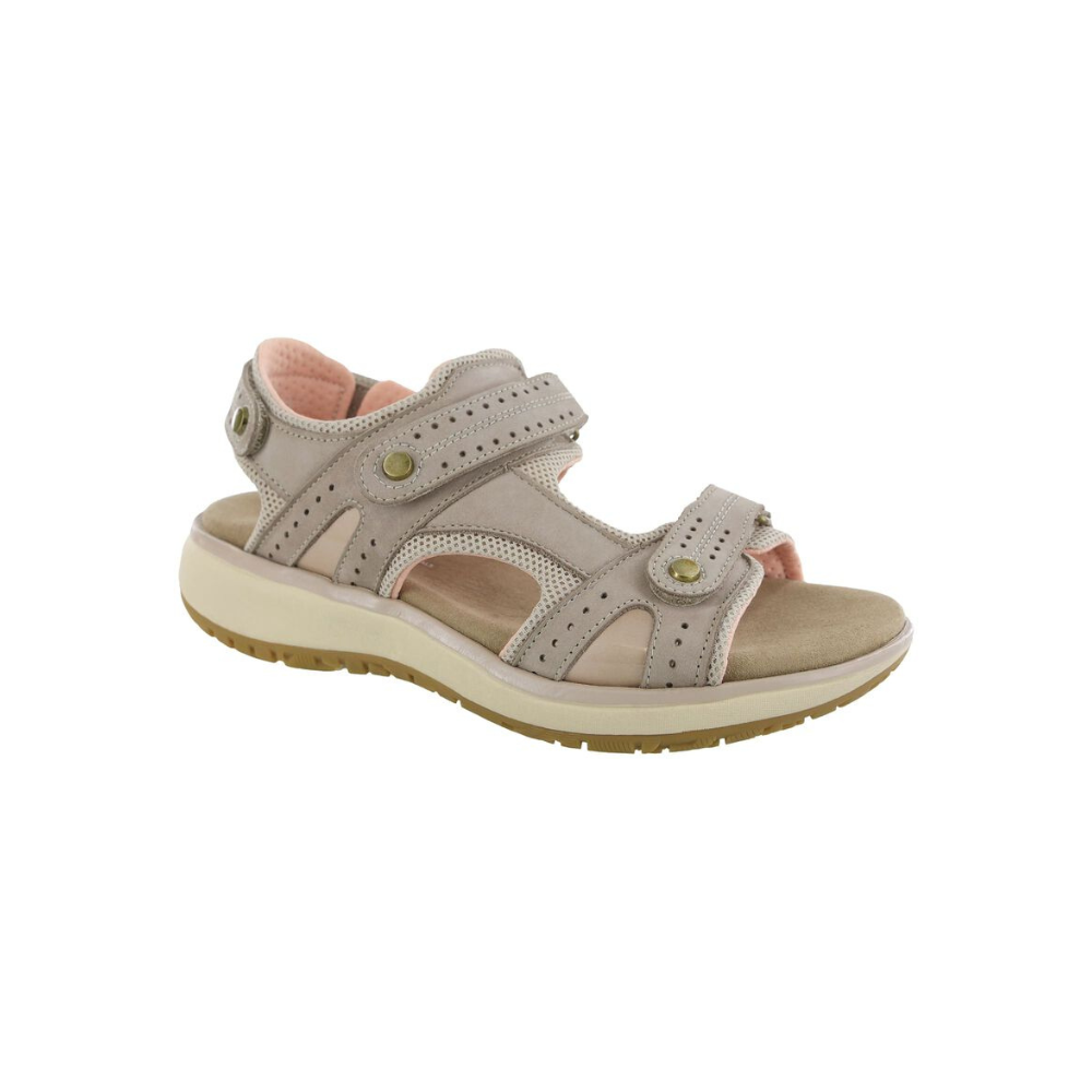SAS Women's Embark Slide - Leather Sandal - Taupe