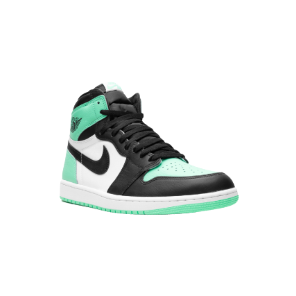 Nike Air Jordan 1 Retro High OG Men's | White/Black - Green Glow DZ5485 130