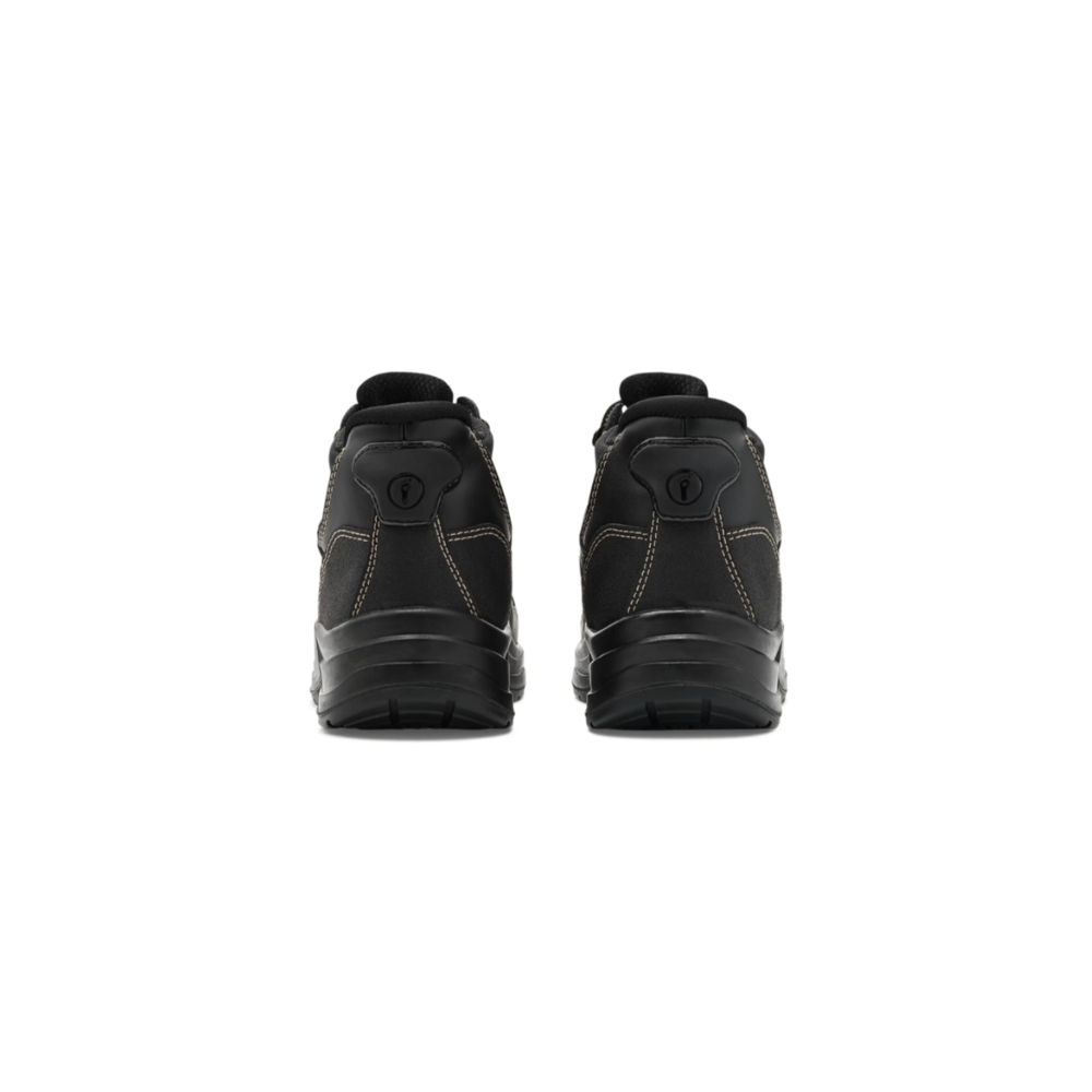 OrthoFeet Women's Quartz Slip-Resistant Work Boot - Black