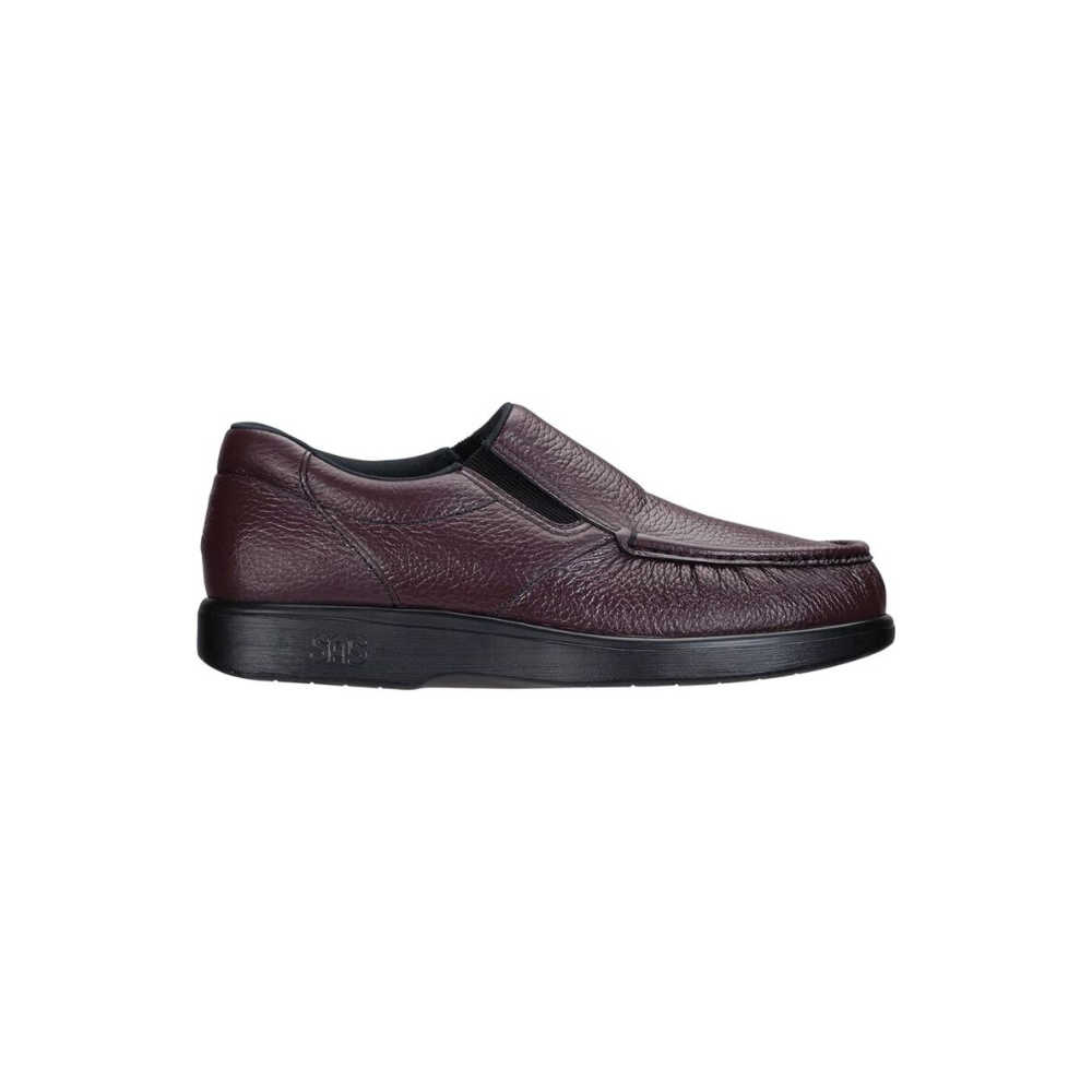 SAS Men's Side Gore - Leather Loafer - Cordovan